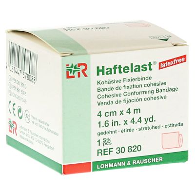 HAFTELAST Fixierb.kohäs.latexfrei 4 cmx4 m creme