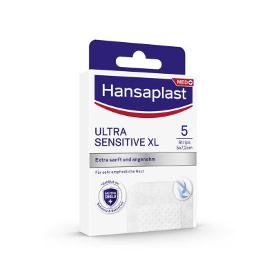 HANSAPLAST Ultra Sensitive Wundverband 5x7,2 cm XL