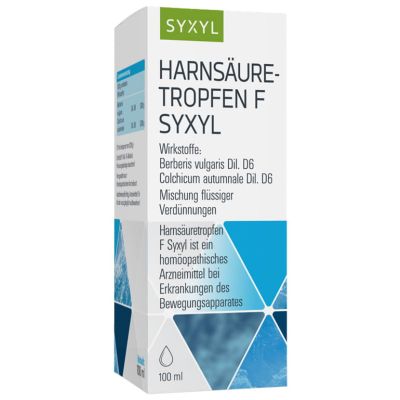 HARNSÄURETROPFEN F Syxyl Lösung