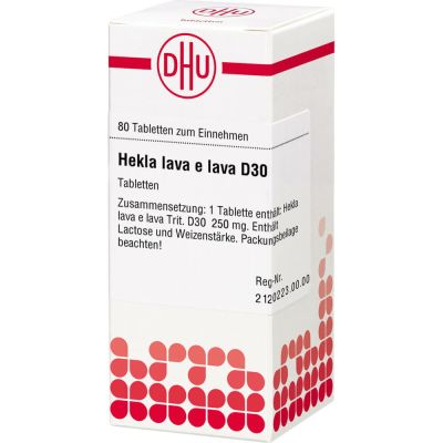 HEKLA lava e lava D 30 Tabletten