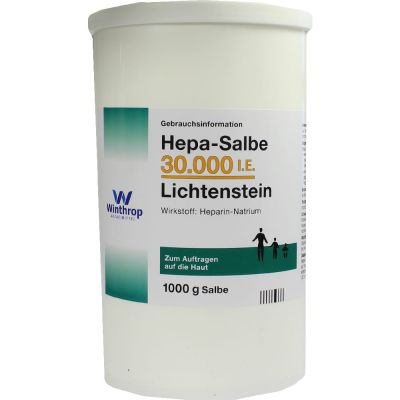 HEPA SALBE 30.000 I.E. Lichtenstein