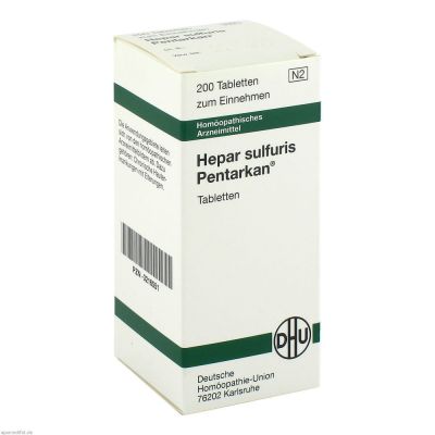 HEPAR SULFURIS PENTARKAN Tabletten