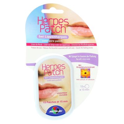 HERPES PATCH bei Lippenherpes 15 mm