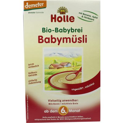 HOLLE Bio Babybrei Babymüsli