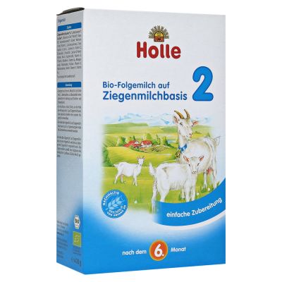 HOLLE Bio Folgemilch 2 auf Ziegenmilchbasis Pulver