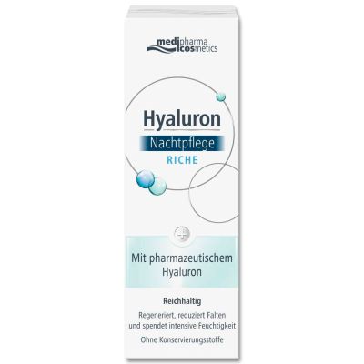 HYALURON NACHTPFLEGE riche Creme