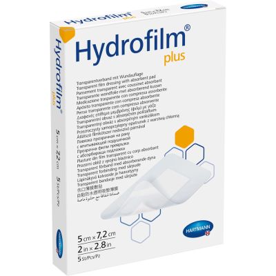 HYDROFILM Plus Transparentverband 5x7,2 cm