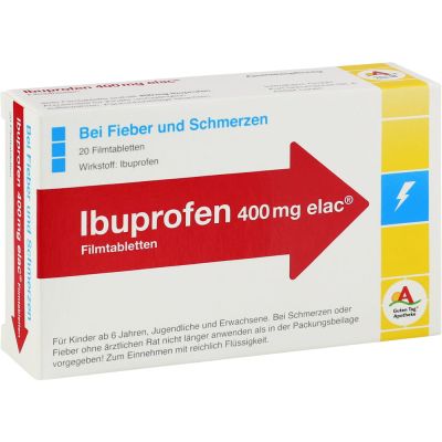 IBUPROFEN 400 mg elac Filmtabletten