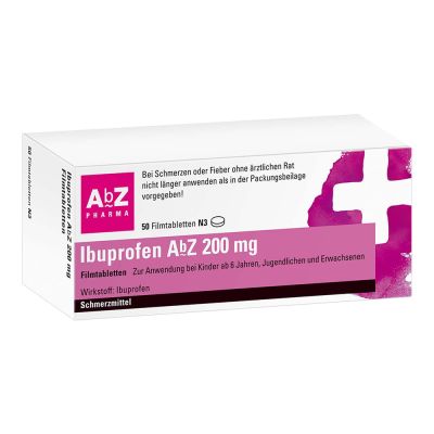 IBUPROFEN AbZ 200 mg Filmtabletten