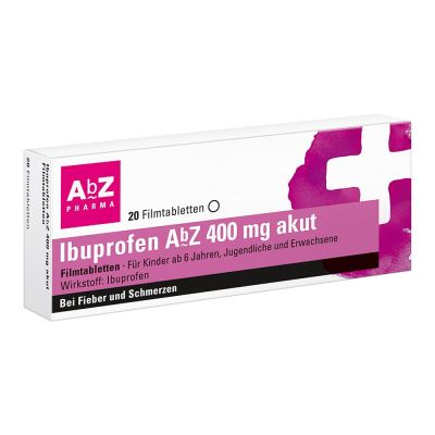 IBUPROFEN AbZ 400 mg akut Filmtabletten