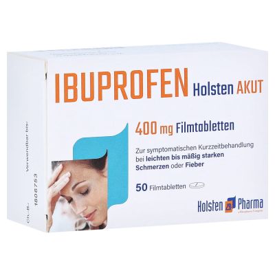 IBUPROFEN Holsten akut 400 mg Filmtabletten