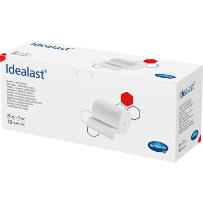 IDEALAST Binde 8 cmx5 m weiss