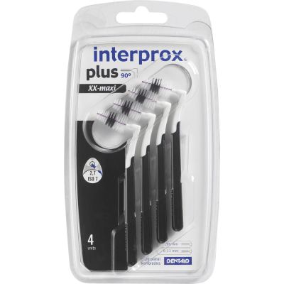 INTERPROX plus xx-maxi schwarz Interdentalbürste