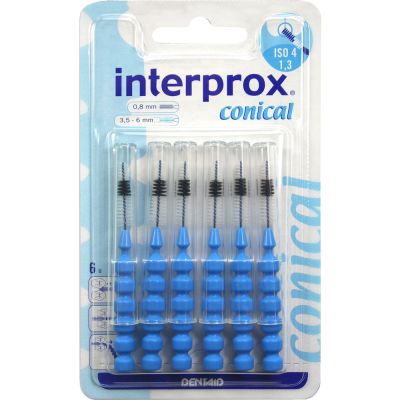 INTERPROX reg conical blau Interdentalbürste Blis