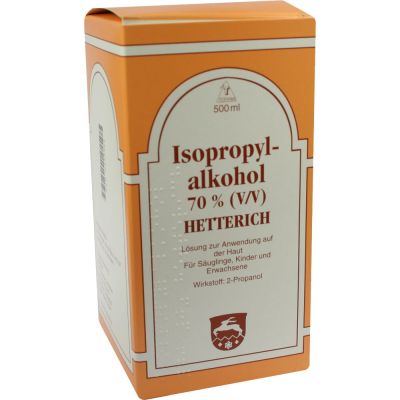 Isopropylalkohol 70% V/V Hetterich