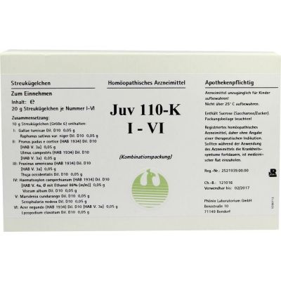 JUV 110 K I-VI Globuli