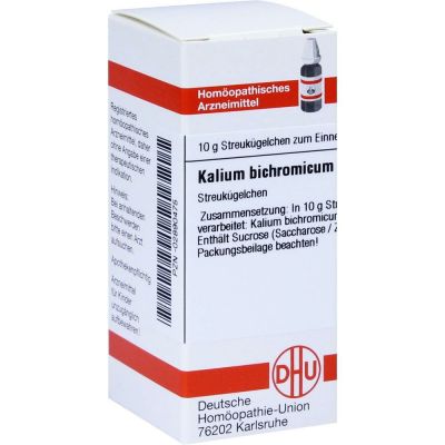 KALIUM BICHROMICUM D 12 Globuli