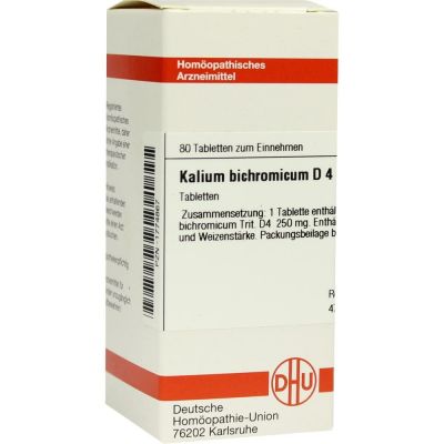 KALIUM BICHROMICUM D 4 Tabletten