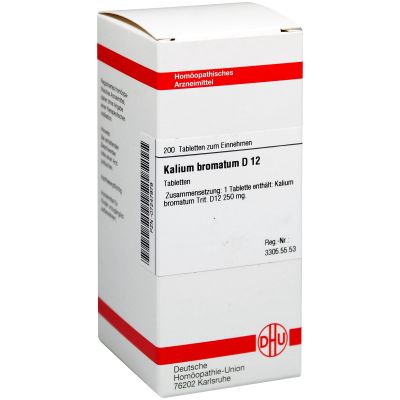 KALIUM BROMATUM D 12 Tabletten