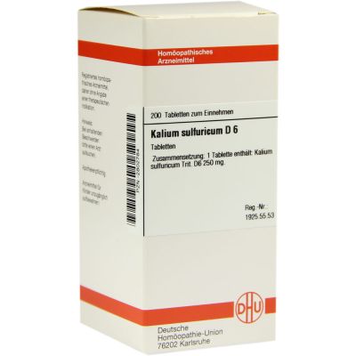 KALIUM SULFURICUM D 6 Tabletten