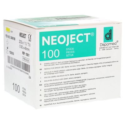 KANÜLEN Einmal Neoject Gr.1 0,9x40 mm