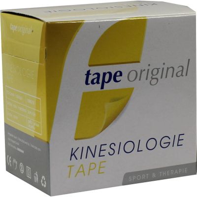 KINESIOLOGIC tape original 5 cmx5 m gelb