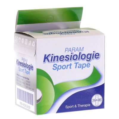 KINESIOLOGIE Sport Tape 5 cmx5 m grün