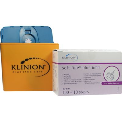 KLINION Soft fine plus Pen-Nadeln 6mm 31 G 0,25mm