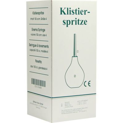 KLISTIERSPRITZE Gr.4 birnf.m.Kan.150 g