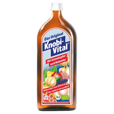 KNOBIVITAL mit Granatapfel+Holunder Bio