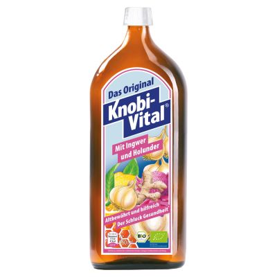 KNOBIVITAL mit Ingwer+Holunder Bio