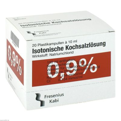 KOCHSALZLÖSUNG 0,9% Pl.Fresenius Injektionslsg.