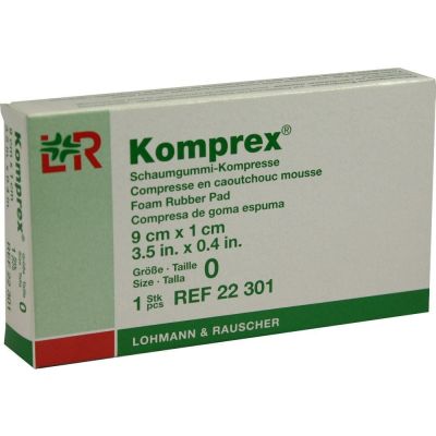 KOMPREX Schaumgummi Kompr.Gr.0 nierenf.