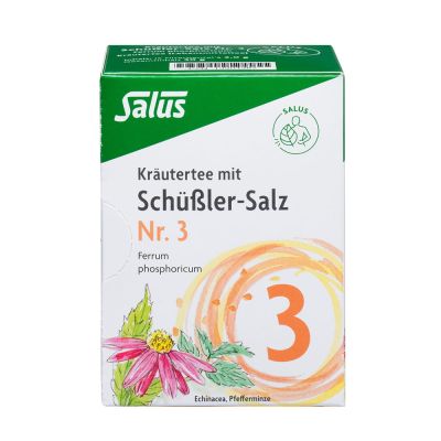 KRÄUTERTEE mit Schüssler-Salz Nr.3 Salus Fbtl.