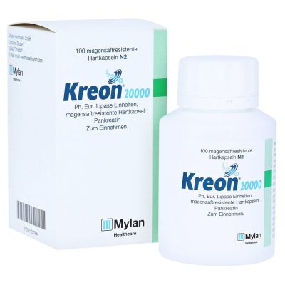 KREON 20.000 Ph.Eur.Lipase Einheiten msr.Hartkaps.