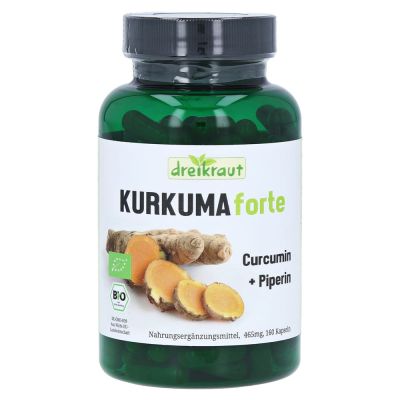 KURKUMA FORTE Curcumin+Piperin Kapseln