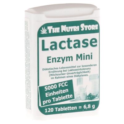 LACTASE 5.000 FCC Enzym Mini Tabl.im Dosierspender