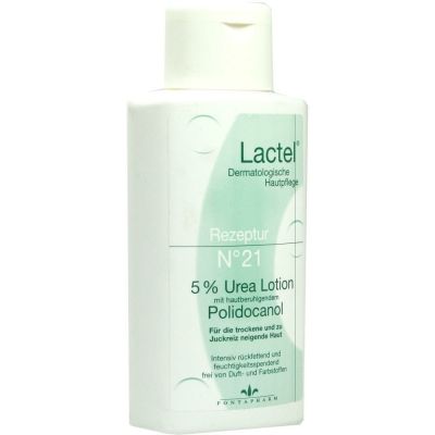 LACTEL Nr.21 5% Urea P Lotion m.Polidocanol