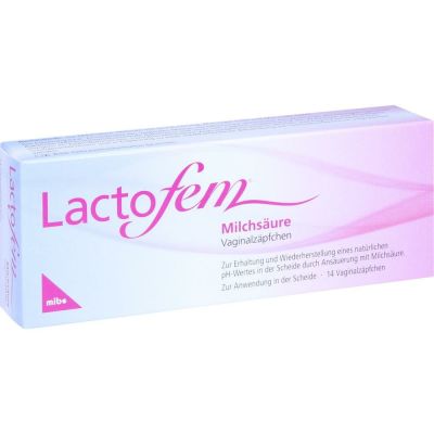 LACTOFEM Milchsäure Vaginalzäpfchen