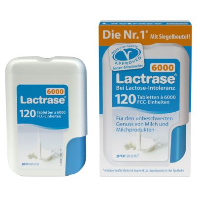 Lactrase 6.000 FCC Tabletten im Klickspender