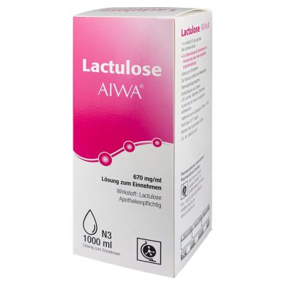 LACTULOSE AIWA 670 mg/ml Lösung zum Einnehmen