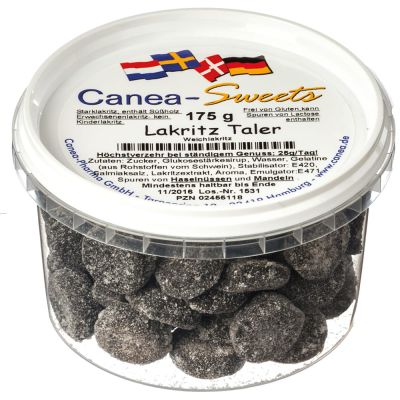 Lakritz Taler Weichlakritz Canea-Sweets