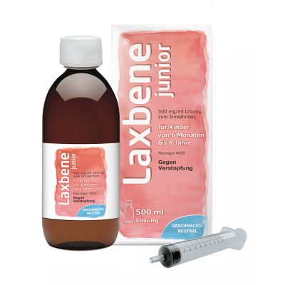 LAXBENE junior 500 mg/ml Lösung z.Einn.Kdr.6M-8J