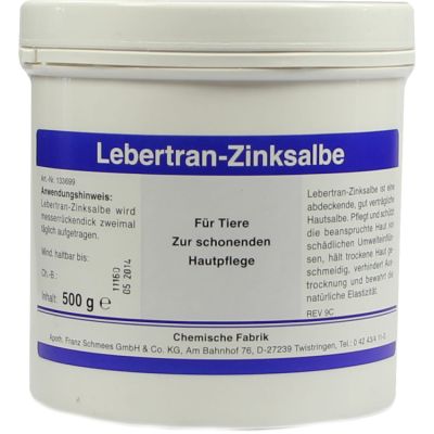 Lebertran Zinksalbe