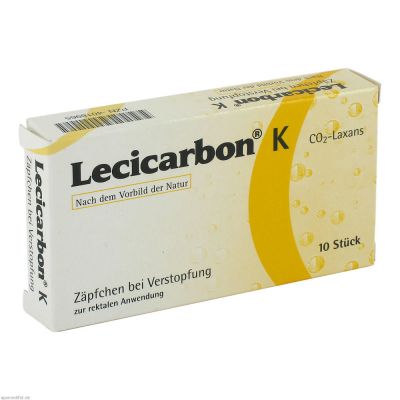 LECICARBON K CO2 Laxans Kindersuppositorien