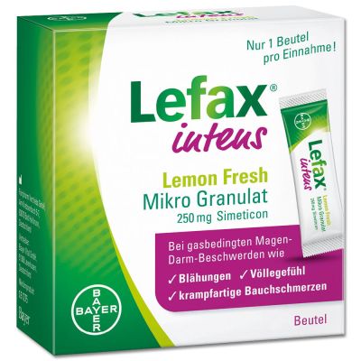 Lefax intens Lemon Fresh 250mg bei Blähungen