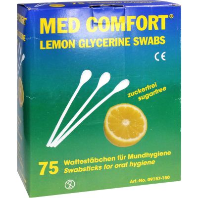 Lemon Swabs Mundpflegestäbchen