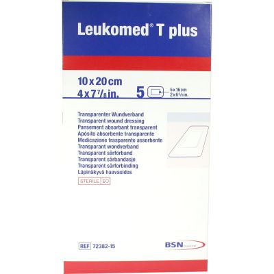 LEUKOMED transp.plus sterile Pflaster 10x20 cm