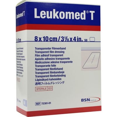 LEUKOMED transp.sterile Pflaster 8x10 cm