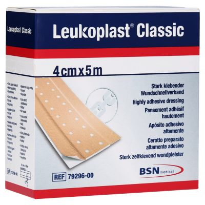 LEUKOPLAST Classic Pflaster 4 cmx5 m Rolle